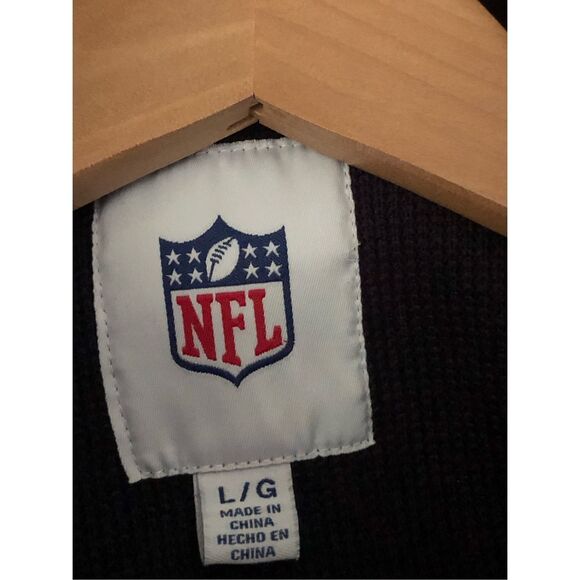 NFL Mens Houston Texans Knit Jacket Size L - Picture 9 of 10